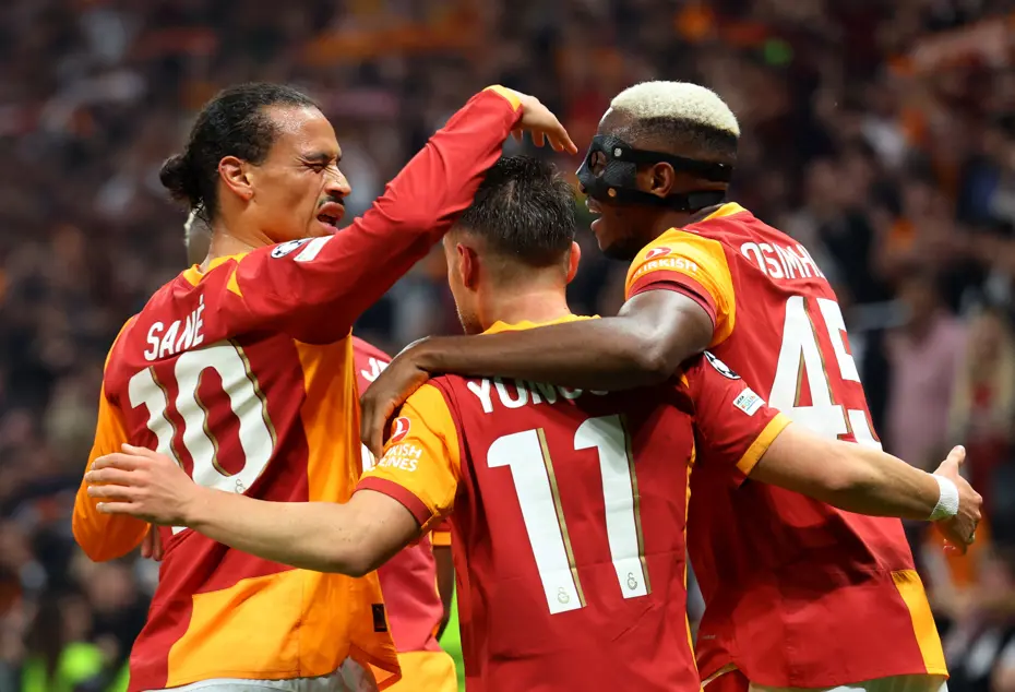 Galatasaray'ın Avrupa'da zafer gecesi: Victor Osimhen'den duble - 2