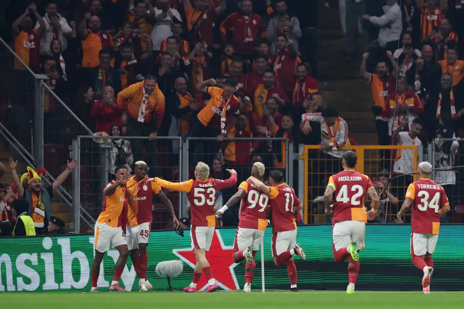 Galatasaray'ın Avrupa'da zafer gecesi: Victor Osimhen'den duble - 5