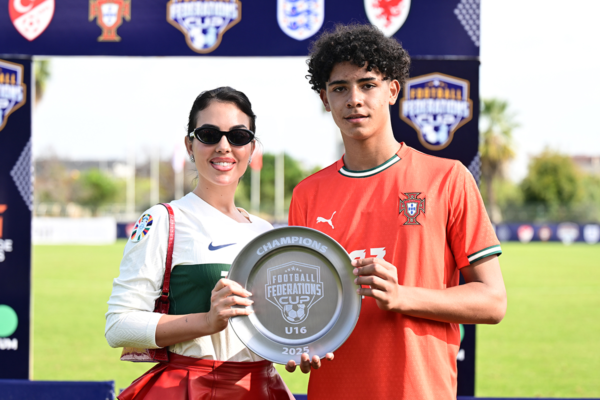 Cristiano Ronaldo'nun oğlu, Antalya'da şampiyon oldu | NTVSpor