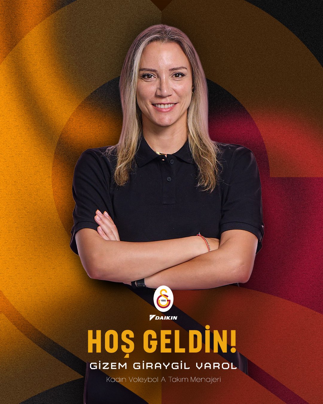 Galatasaray Daikin'de yeni menajer Gizem Giraygil Varol oldu