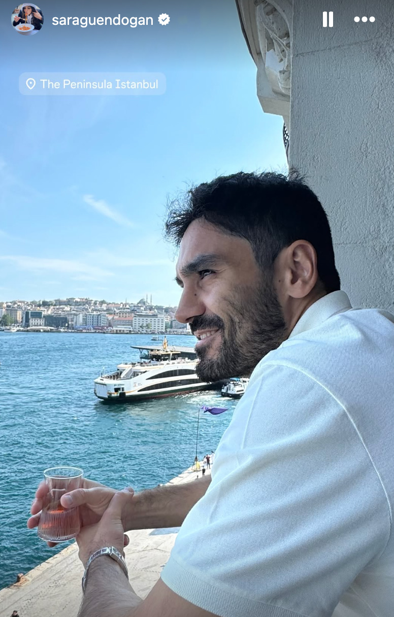 İlkay Gündoğan, İstanbul'da! Eşinden olay paylaşım - 6