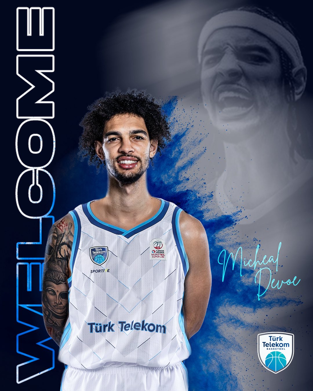 Türk Telekom Basketbol Takımı, ABD'li Devoe'yu renklerine bağladı