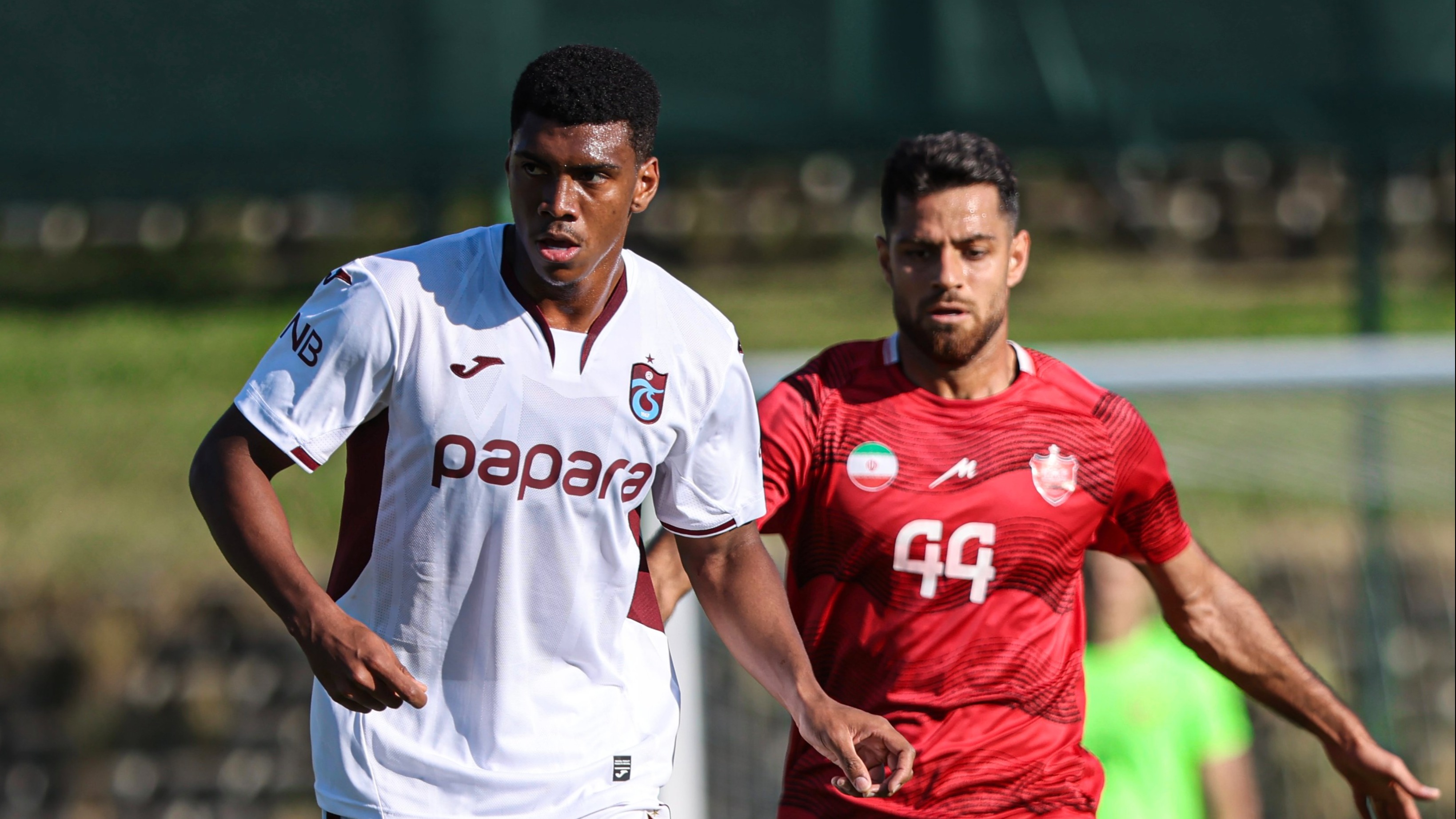 Trabzonspor'dan İran ekibine karşı sessiz prova