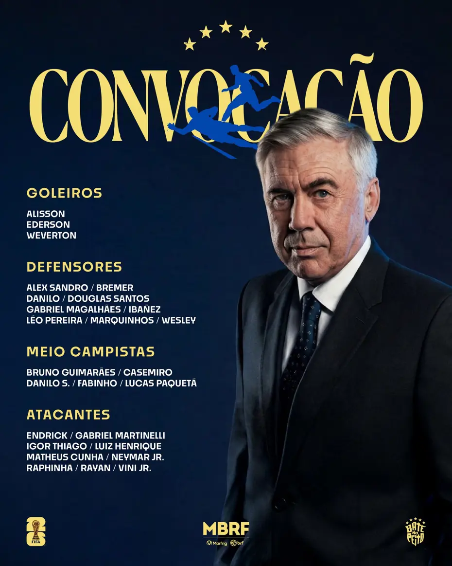 Brezilya Milli Takımı kadrosu açıklandı: Ancelotti'den Gabriel Sara ve Ederson kararı - 3