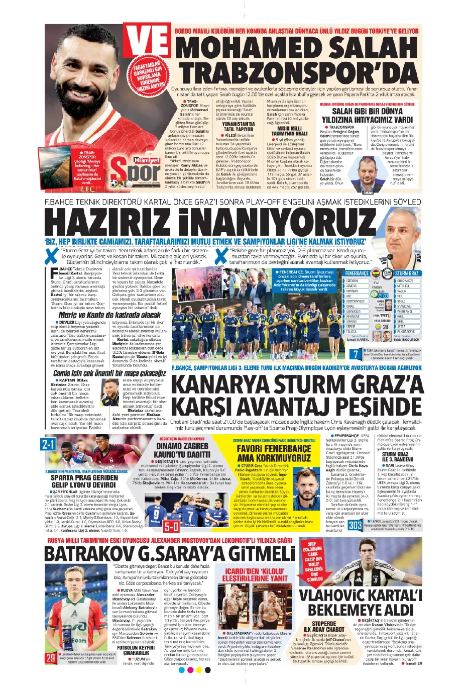 Salah sonrası Trabzonspor'un yeni bombası Süper Lig'den | Sporun manşetleri - 7