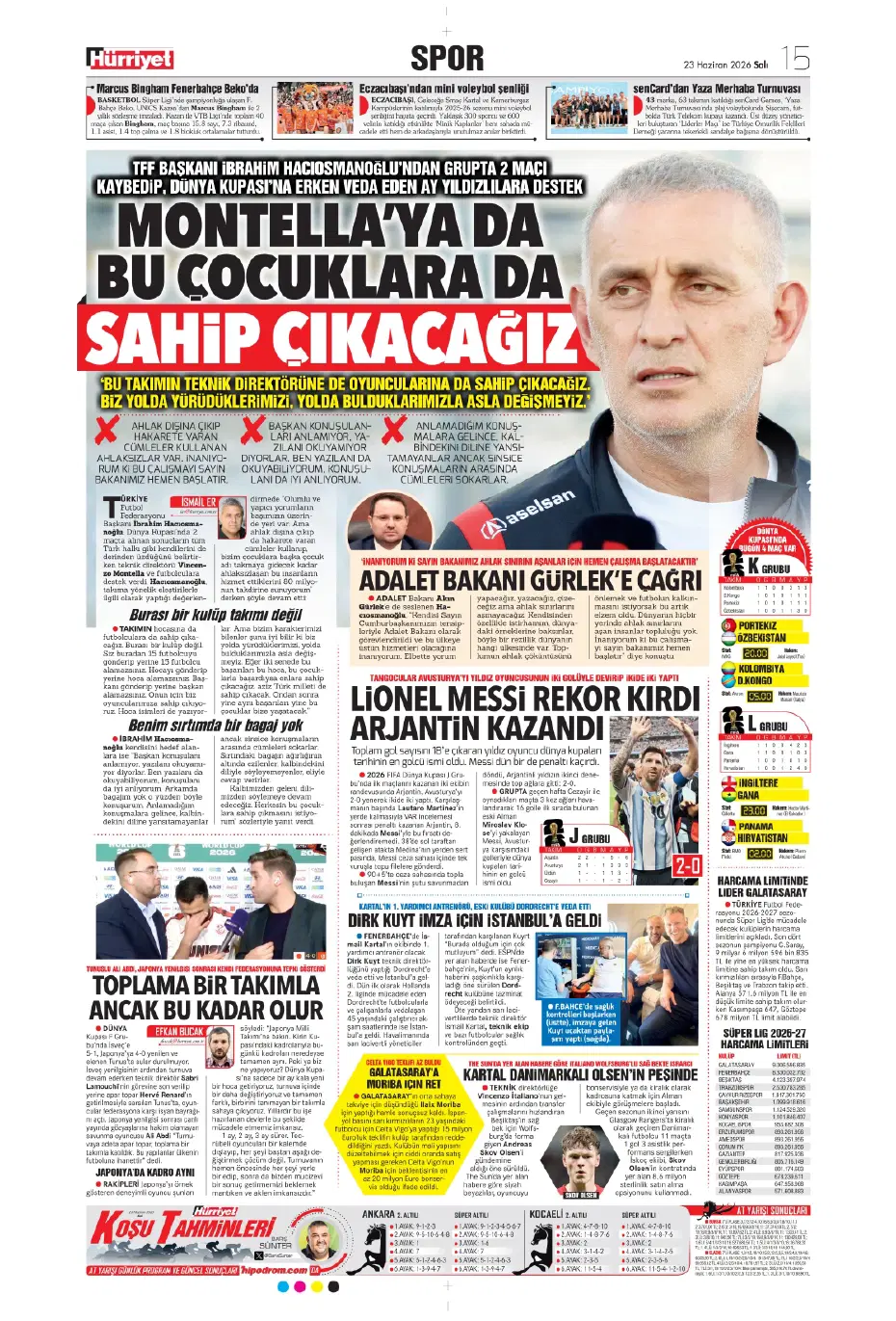 Ve Fenerbahçe'ye Konyaspor'dan Adil Demirbağ cevabı geldi | Sporun manşetleri - 17