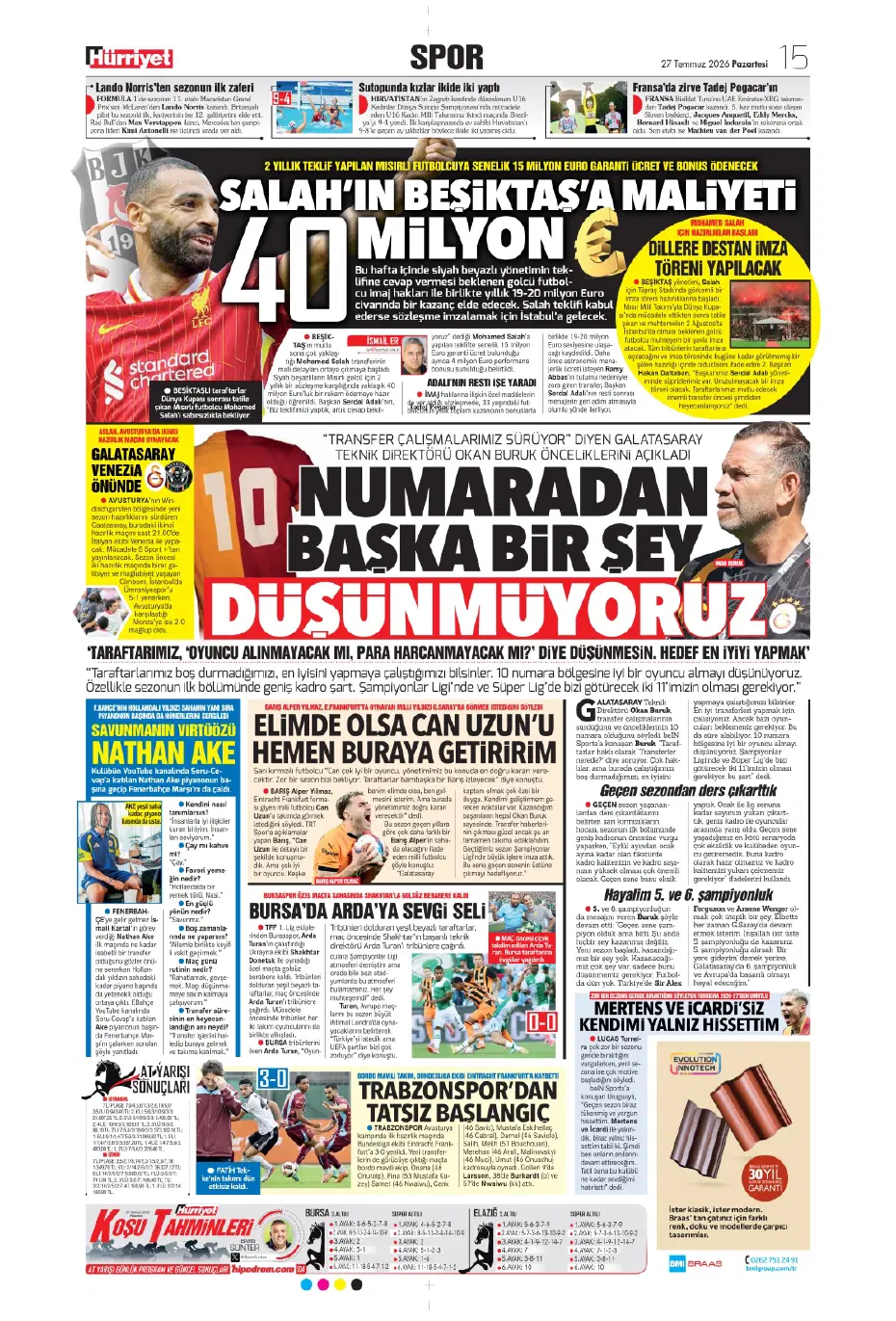 Transferde Günay Güvenç bombası patlamak üzere | Sporun manşetleri - 7