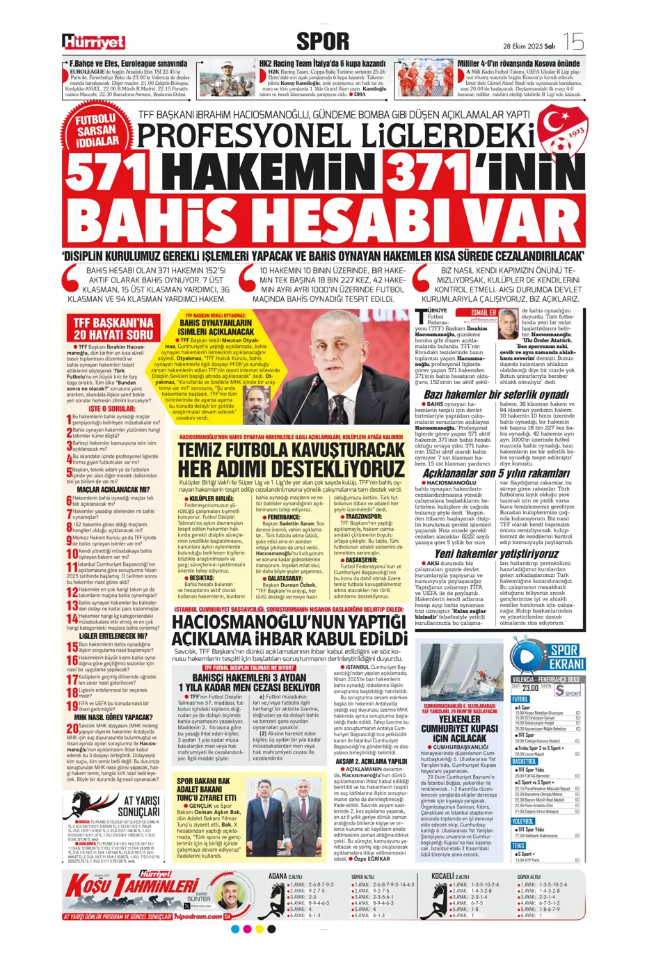 "Galatasaray'dan ocakta 2 bomba transfer" | Sporun manşetleri - 21 "Galatasaray'dan ocakta 2 bomba transfer" | Sporun manşetleri - 21