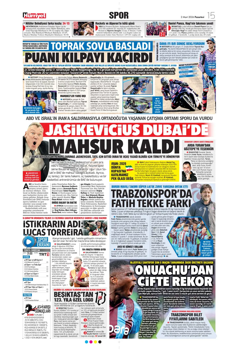 "Galatasaray'dan daha şimdiden Sacha Boey'la ilgili karar çıktı" | Sporun manşetleri - 14