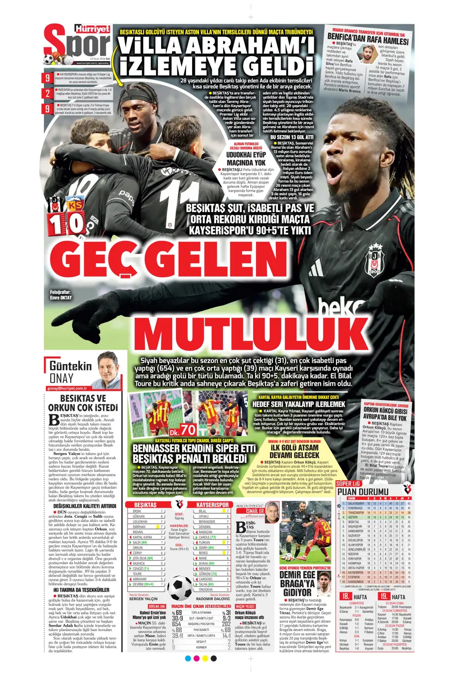 "Fenerbahçe'de 10 milyon euroya 2 senelik imza" | Sporun manşetleri  - 28