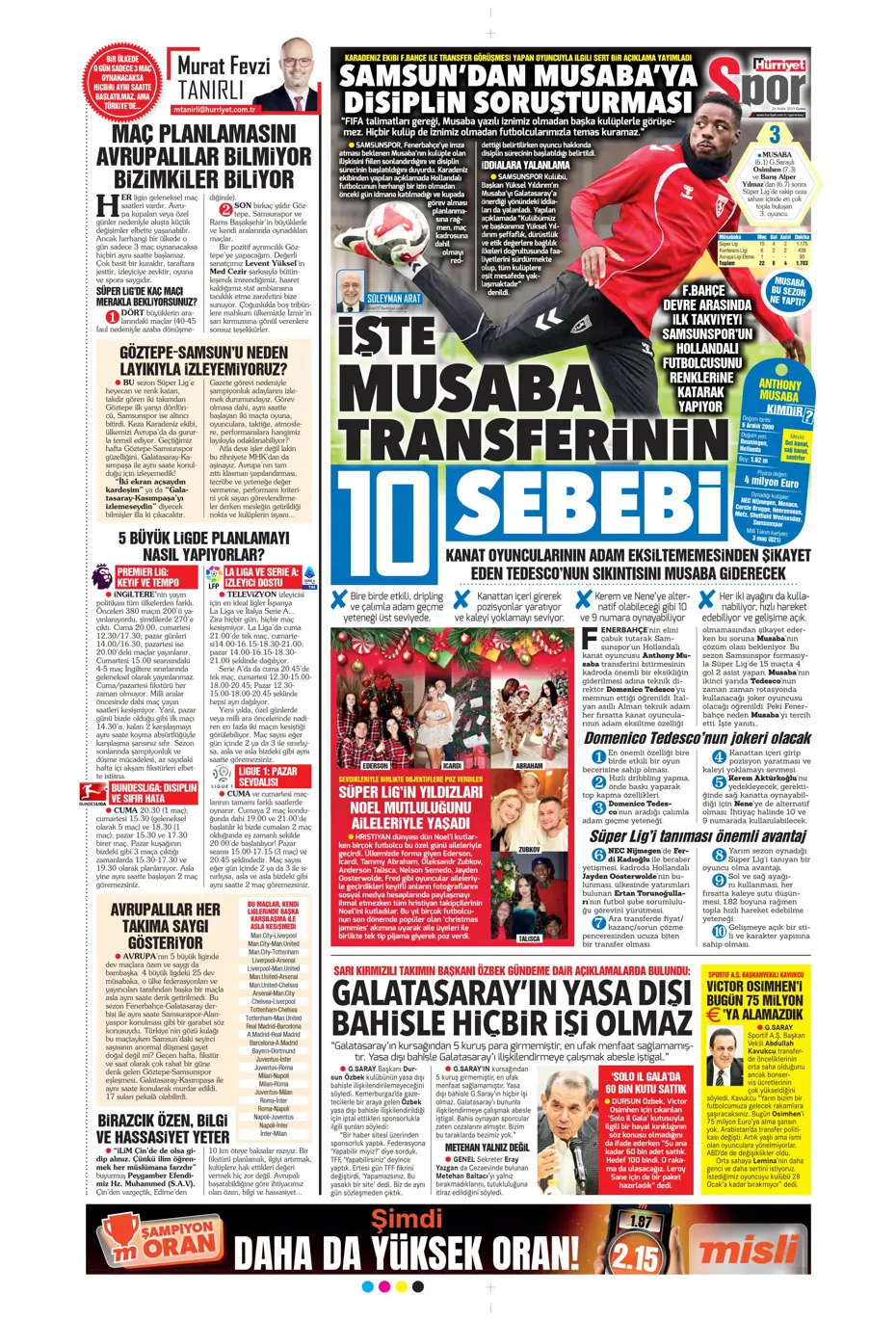 "Kerem Aktürkoğlu'na beklenmedik talip çıktı" | Sporun manşetleri - 14