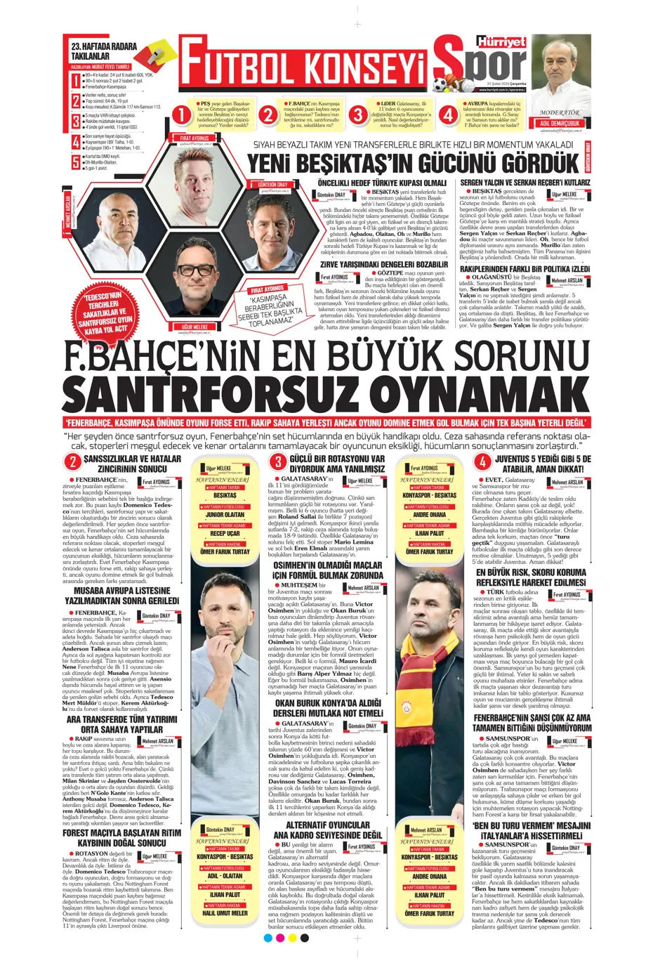 "Fenerbahçe'de Vedat Muriqi sürprizi yaşanıyor" | Sporun manşetleri - 21