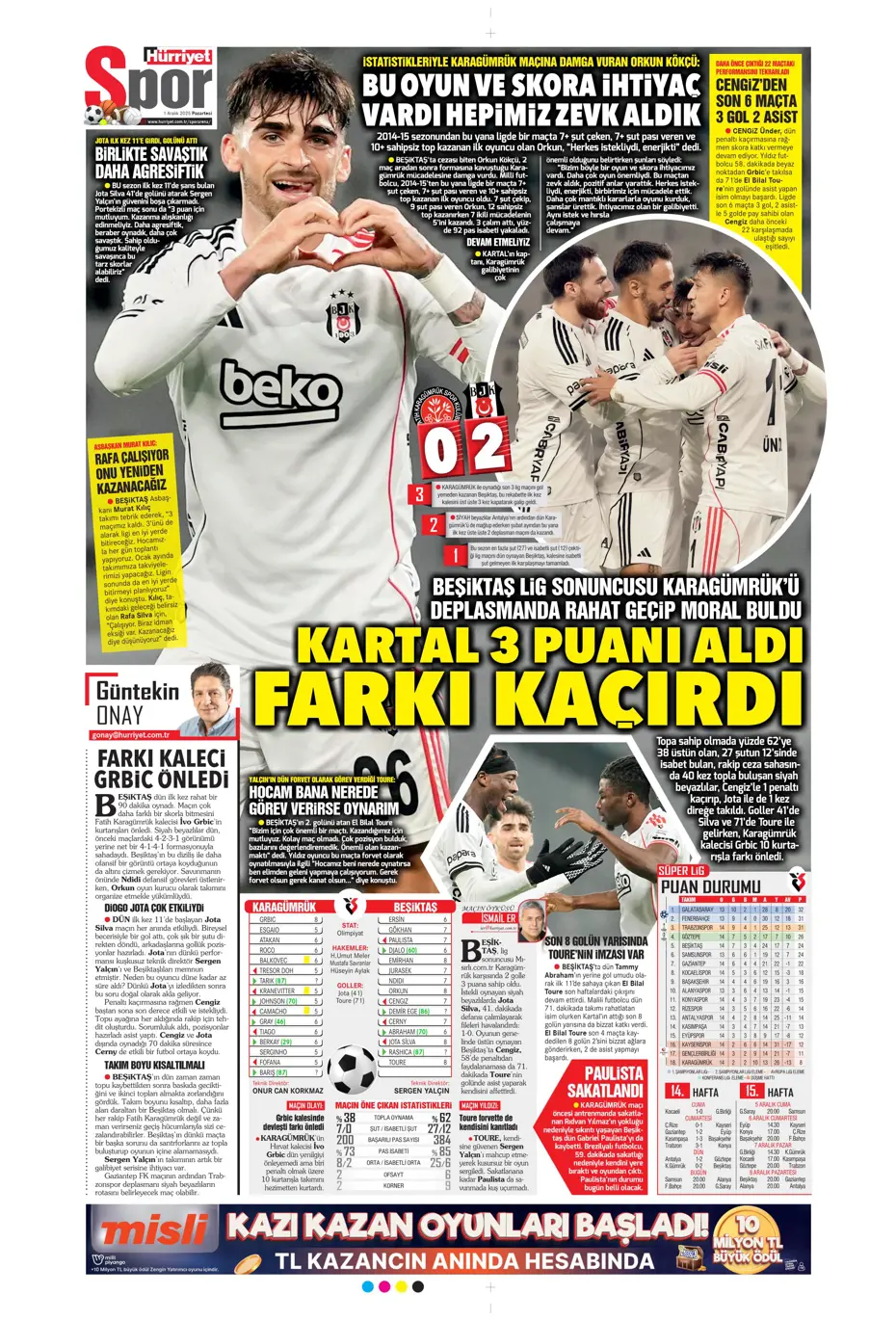 "Kadıköy'de 30 milyarlık dev buluşma" | Sporun manşetleri - 20