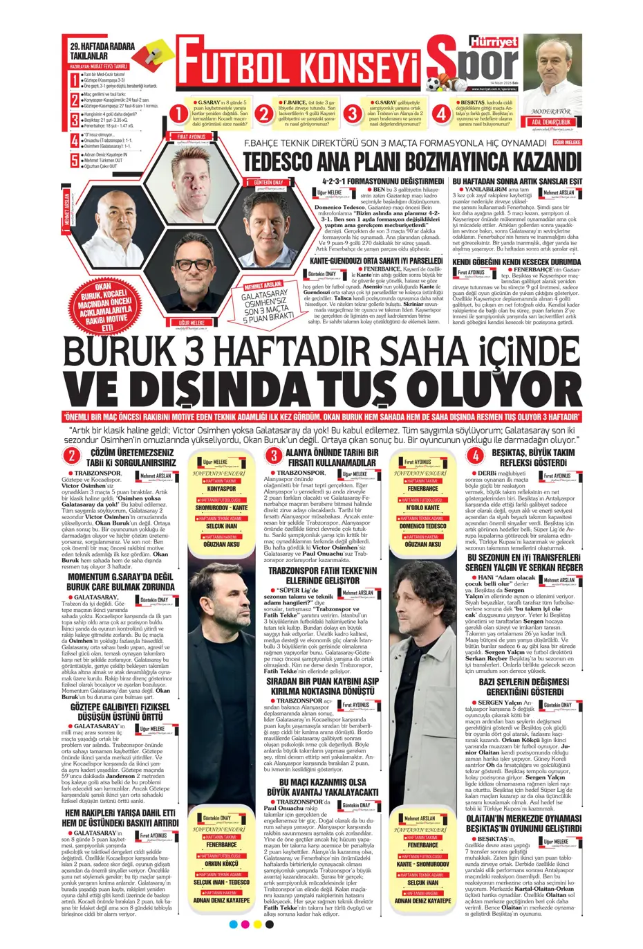 Tedesco takımdan ayrılmasına izin verdi, Fenerbahçe'ye veda ediyor | Sporun manşetleri - 24