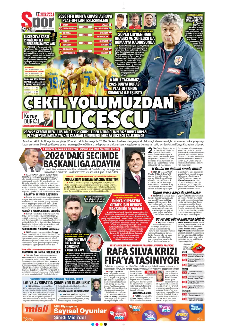 "Galatasaray'dan Rodrygo bombası" | Sporun manşetleri - 13