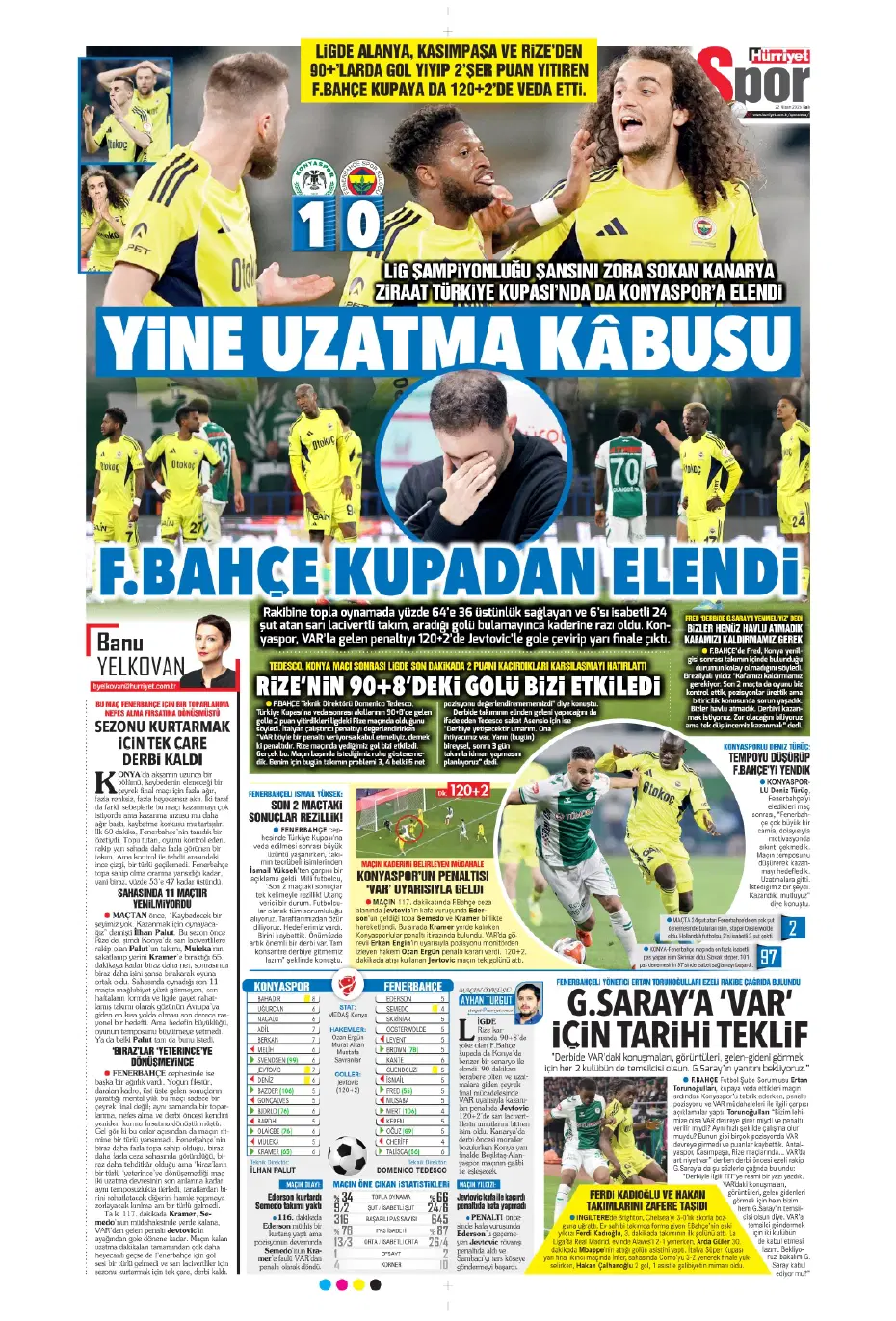 Kupa maçı sonrası Semedo'ya büyük tepki | Sporun manşetleri - 19