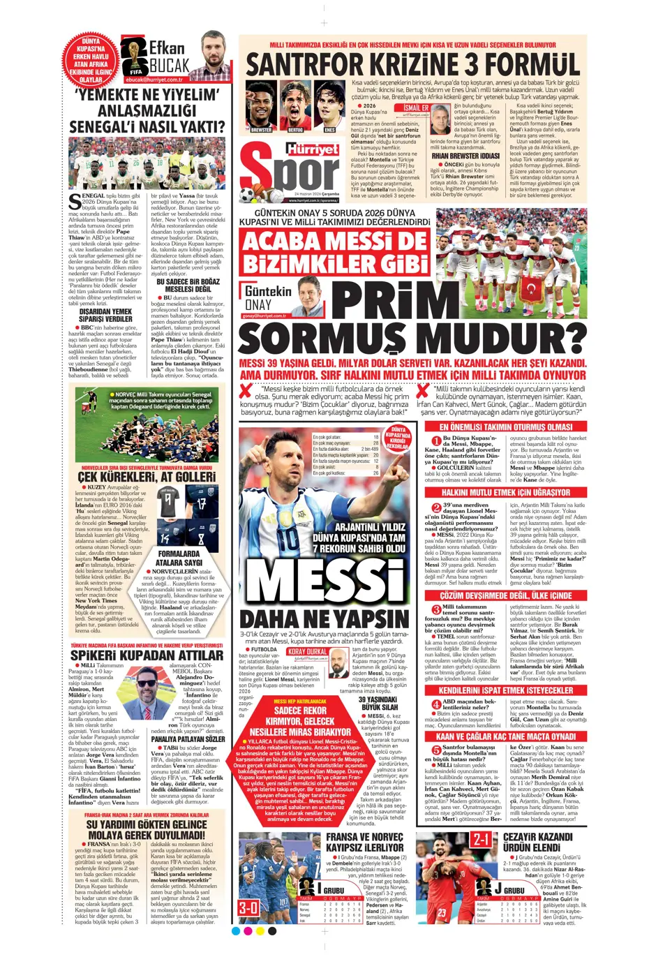 Shomurodov'a karşılık 3 isim! Fenerbahçe'den yılın takası | Sporun manşetleri - 3