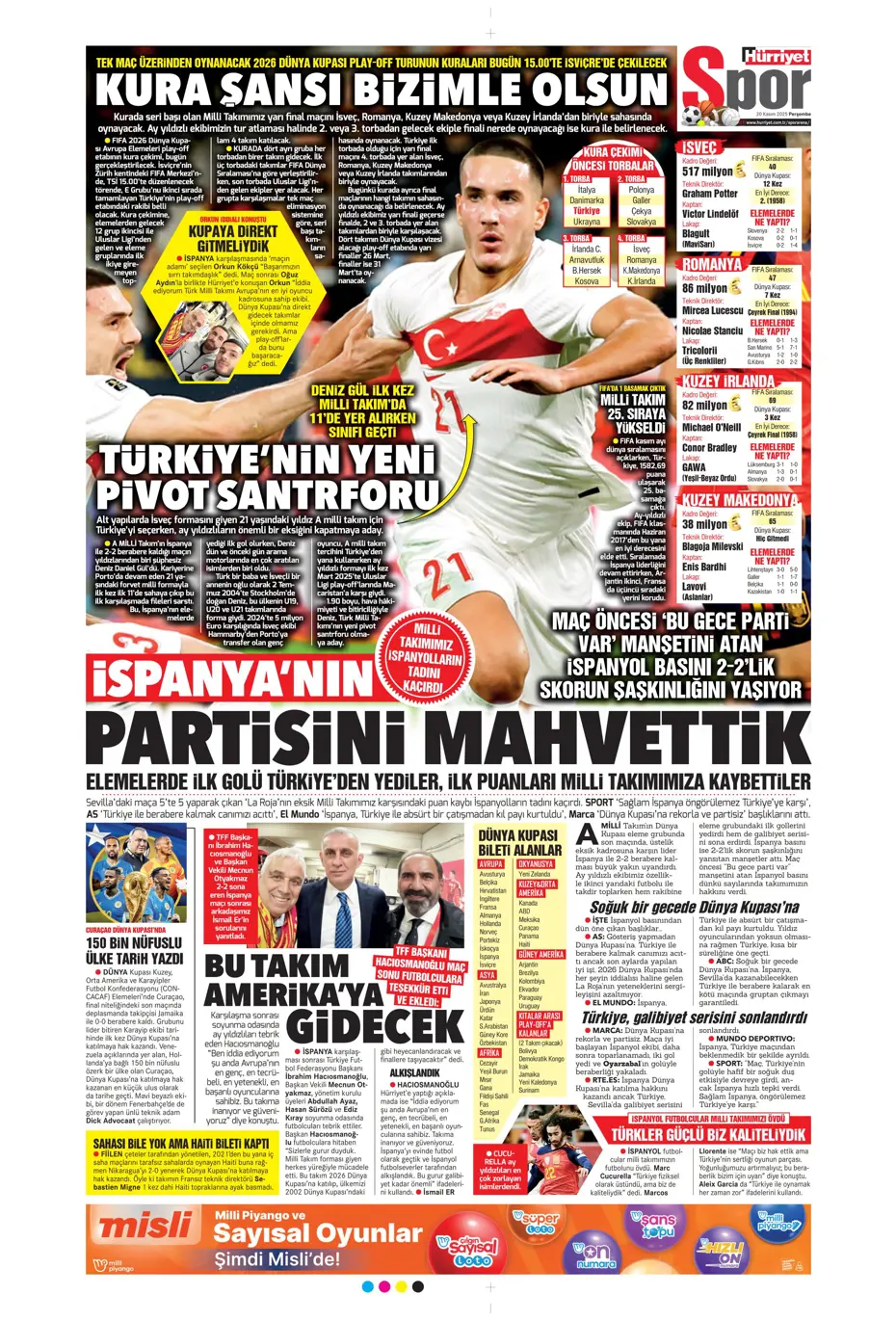 "Leao bombası" | Sporun manşetleri - 13