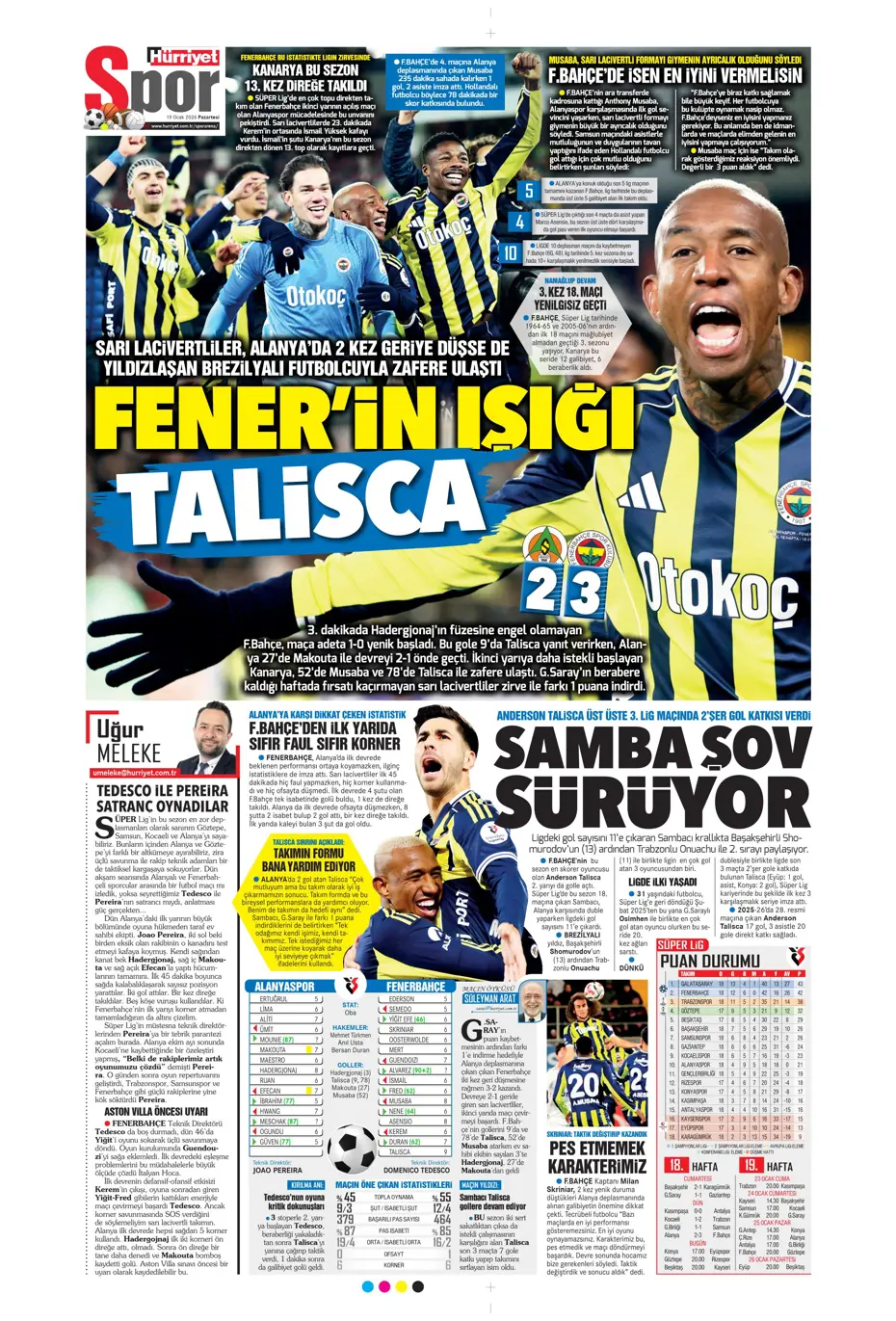 "Sonunda Maestro bombası patlıyor" | Sporun manşetleri - 30