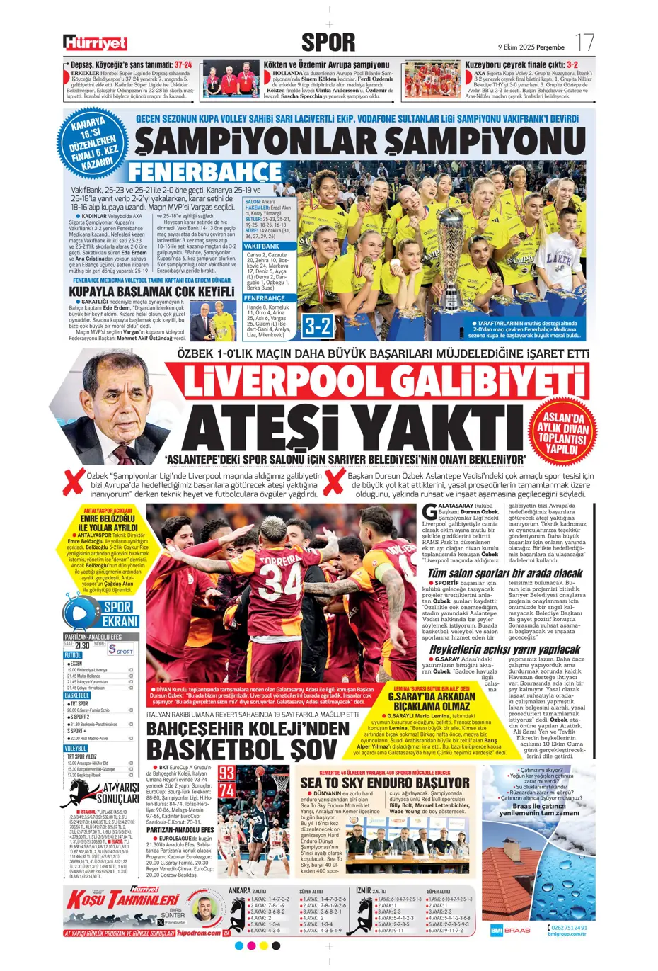 "Fenerbahçe, Tedesco'yla ilgili kararını verdi" | Sporun manşetleri - 17