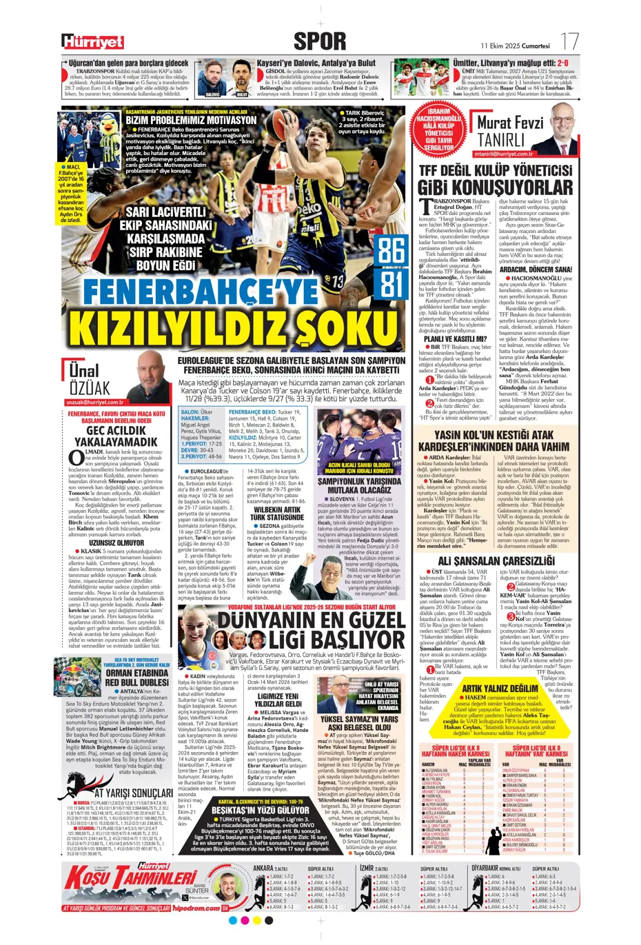 "Sergen Yalçın'ın yeni hedefi Çağlar Söyüncü" | Sporun manşetleri - 24