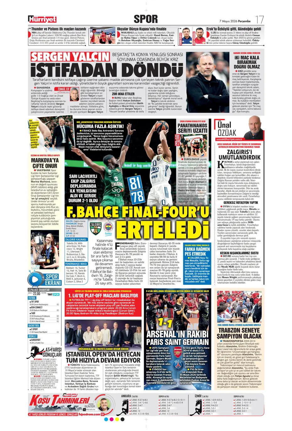 İşte Hakan Safi'nin teknik direktör adayları | Sporun manşetleri  - 12