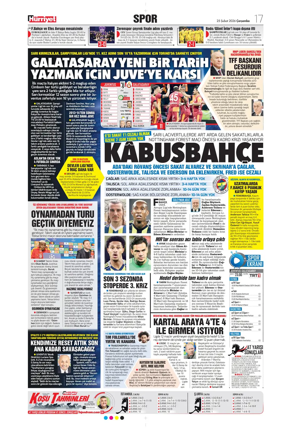 "Fenerbahçe'de Vedat Muriqi sürprizi yaşanıyor" | Sporun manşetleri - 6