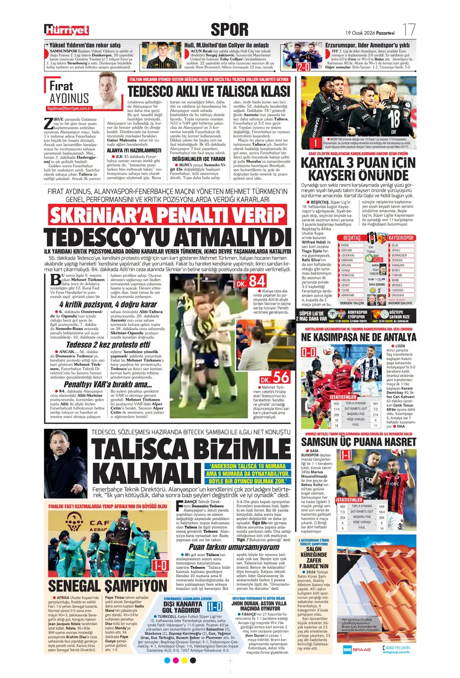 "Sonunda Maestro bombası patlıyor" | Sporun manşetleri - 21