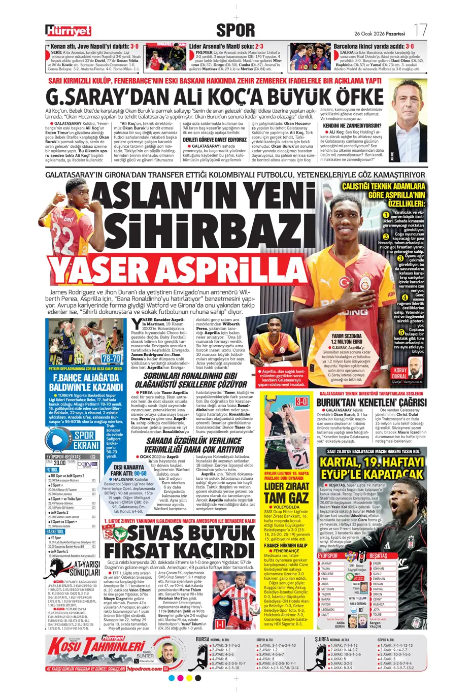 "Galatasaray'dan Icardi için bomba karar çıktı" | Sporun manşetleri - 14