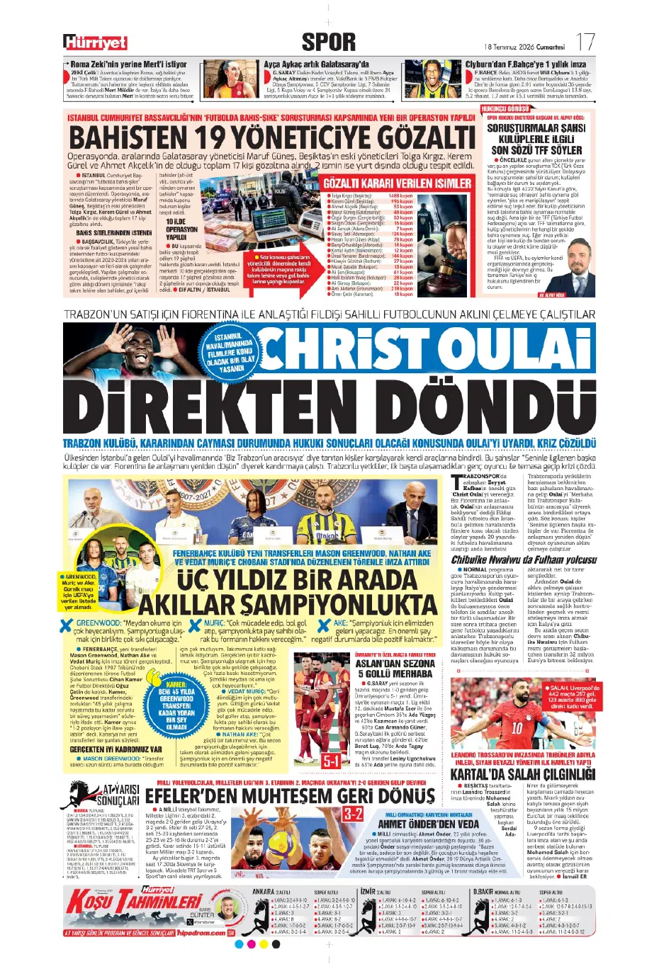 Ve Onuachu'nun bonservisi belli oldu! Fenerbahçe... | Sporun manşetleri - 8