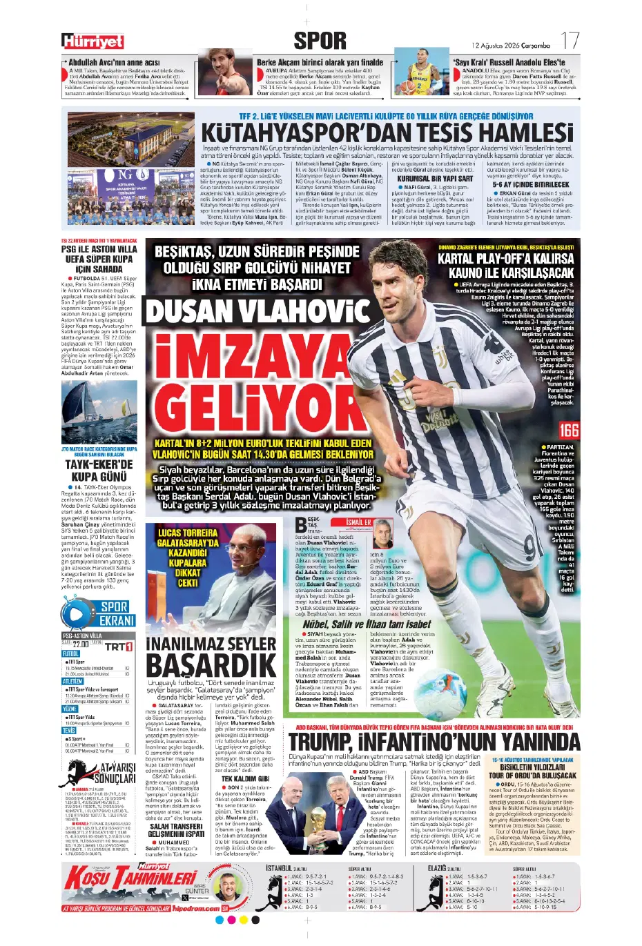 Fred'in hemen ardından bir veda daha geliyor! Yerine gelecek isim çoktan belli | Sporun manşetleri - 11 Fred'in hemen ardından bir veda daha geliyor! Yerine gelecek isim çoktan belli | Sporun manşetleri - 11