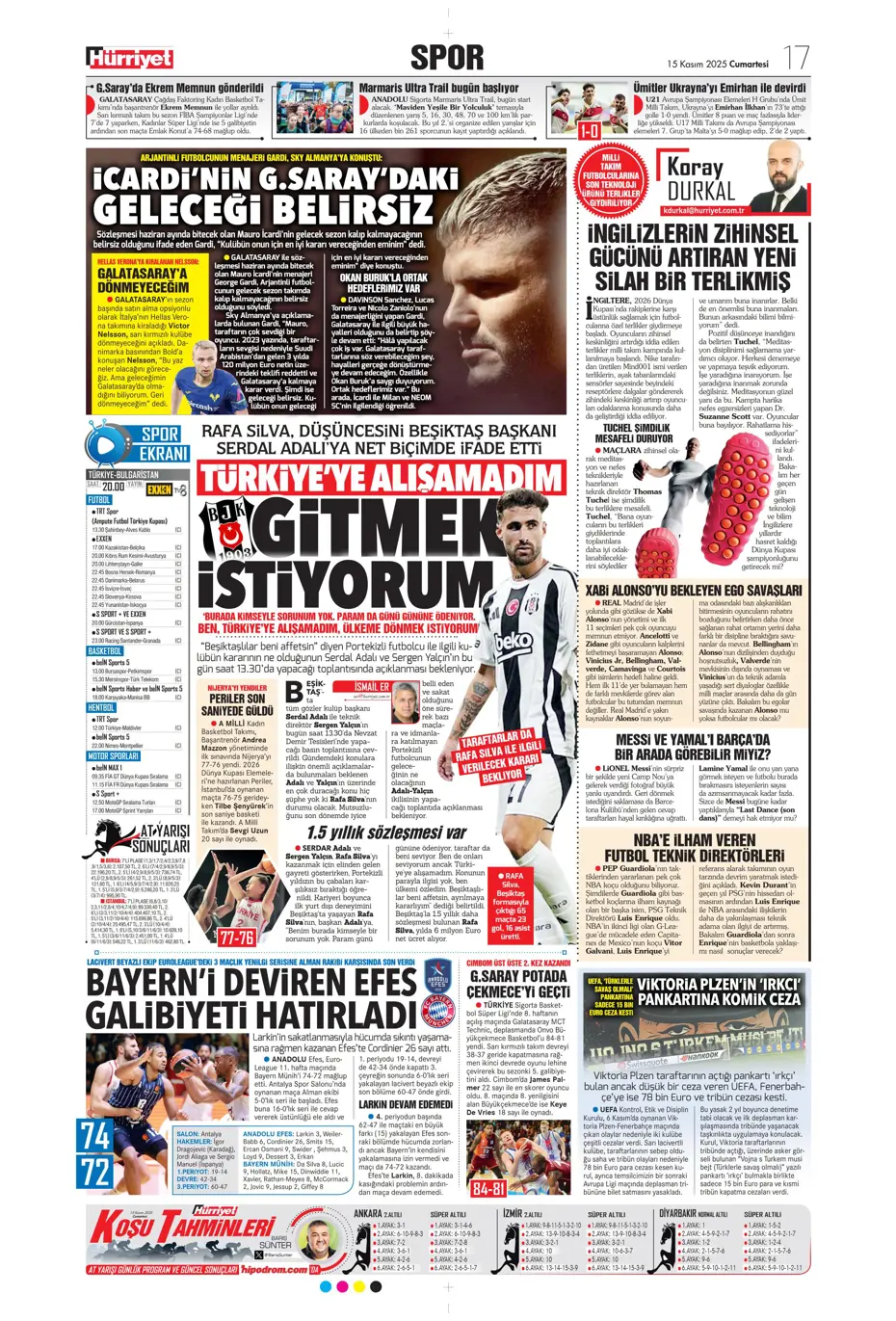 "İşte Fener'in Lewandowski için planı" | Sporun manşetleri - 23