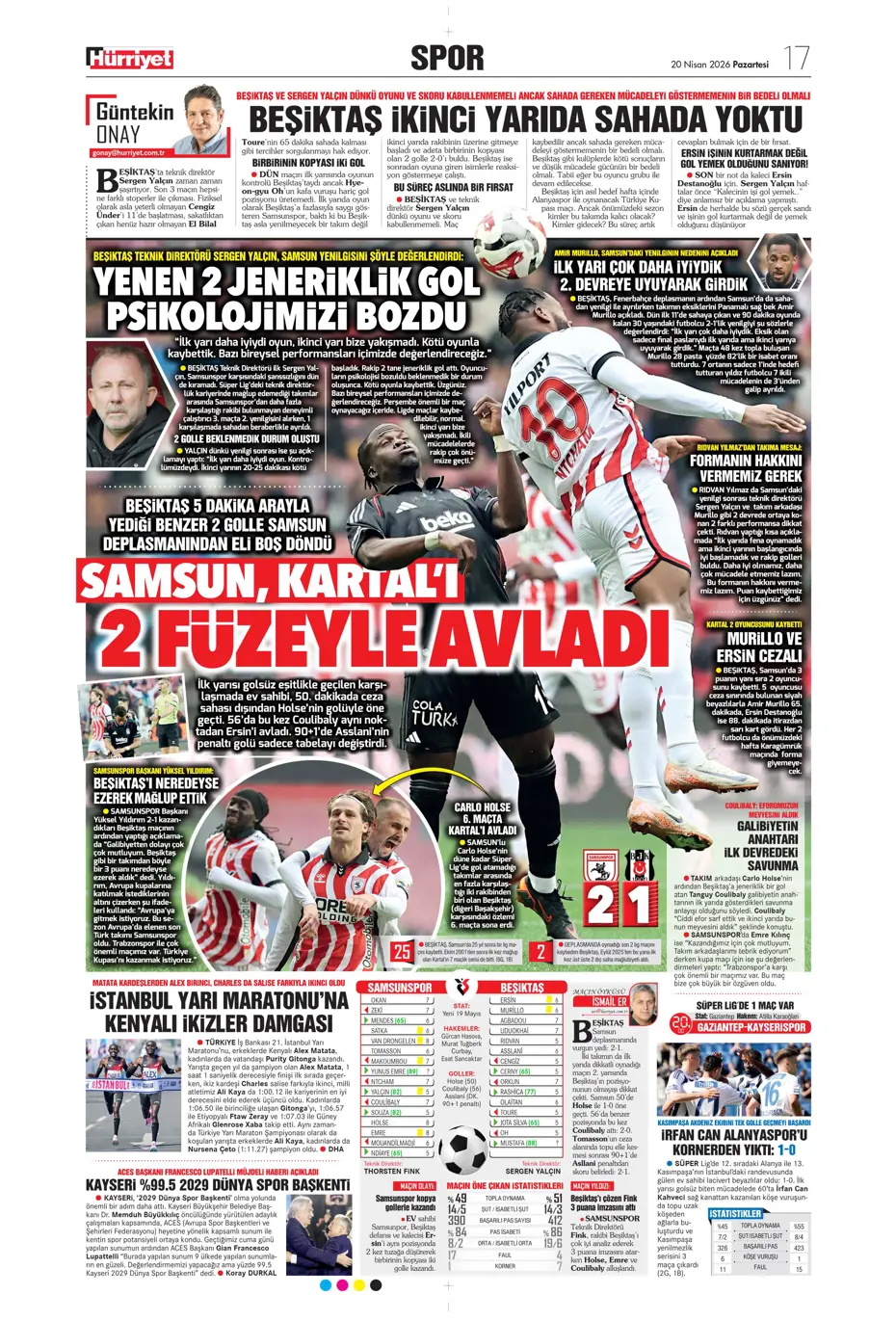 Eyvah! Gabriel Sara için geliyorlar | Sporun manşetleri - 27 Eyvah! Gabriel Sara için geliyorlar | Sporun manşetleri - 27