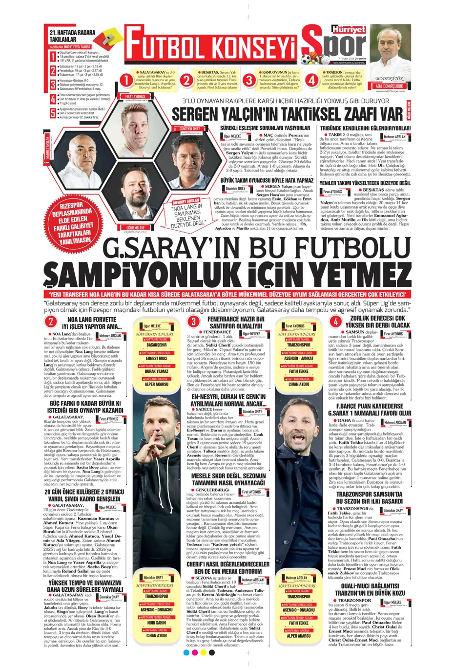 "Lemina ve Icardi için Galatasaray'dan kesin karar çıktı" | Sporun manşetleri - 16 "Lemina ve Icardi için Galatasaray'dan kesin karar çıktı" | Sporun manşetleri - 16