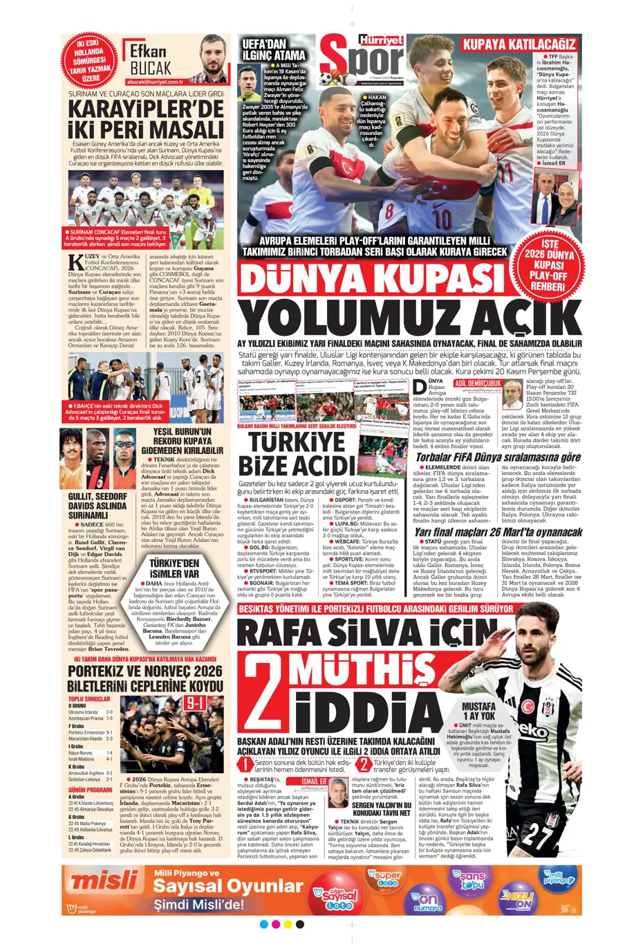 "Tedesco ilk bileti kesti: "Kendine takım bul" | Sporun manşetleri - 17 "Tedesco ilk bileti kesti: "Kendine takım bul" | Sporun manşetleri - 17