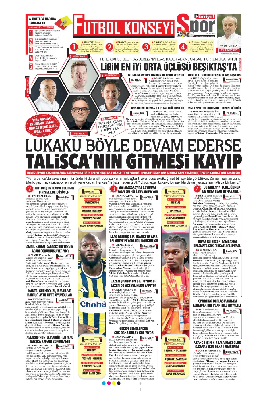 "Ertuğrul Doğan'la görüşen Vitor Pereira'dan Trabzonspor kararı" | Sporun manşetleri - 5 "Ertuğrul Doğan'la görüşen Vitor Pereira'dan Trabzonspor kararı" | Sporun manşetleri - 5