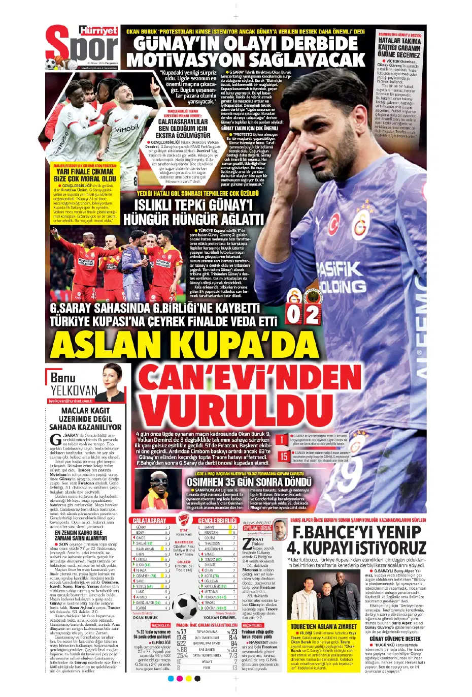 "Koopmeiners Galatasaray'a doğru" | Sporun manşetleri - 22