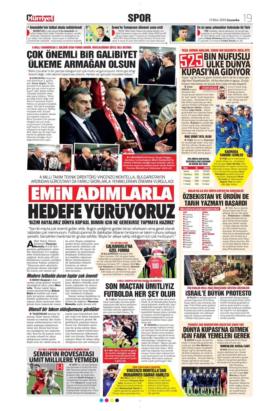 "Gürcistan'a dünyayı dar ettik" | Sporun manşetleri - 17