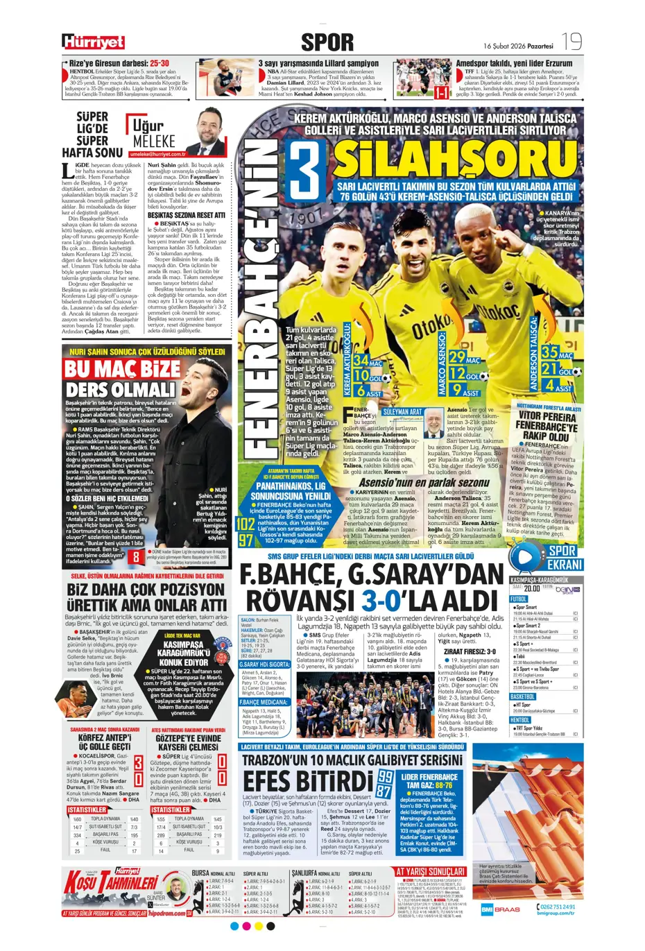 "Galatasaray Fenerbahçe'yi FIFA'ya şikayet ediyor" | Sporun manşetleri - 21