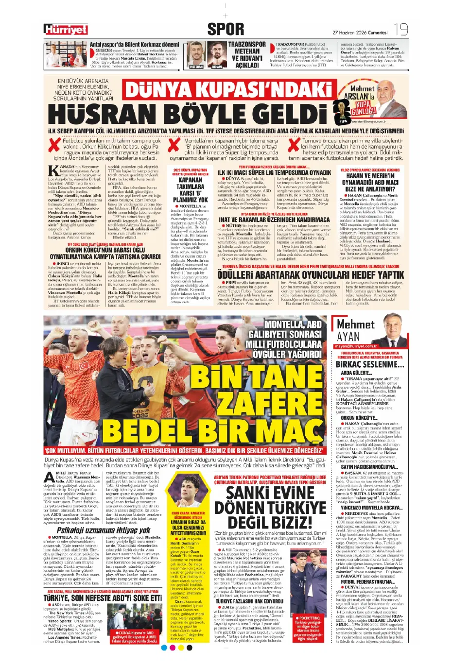 "Fenerbahçe'den bomba hamle: Oyarzabal" | Sporun manşetleri - 18
