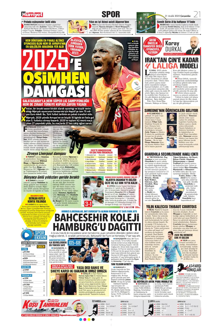 "Rafa Silva'nın yerine bomba isim geliyor" | Sporun manşetleri - 9