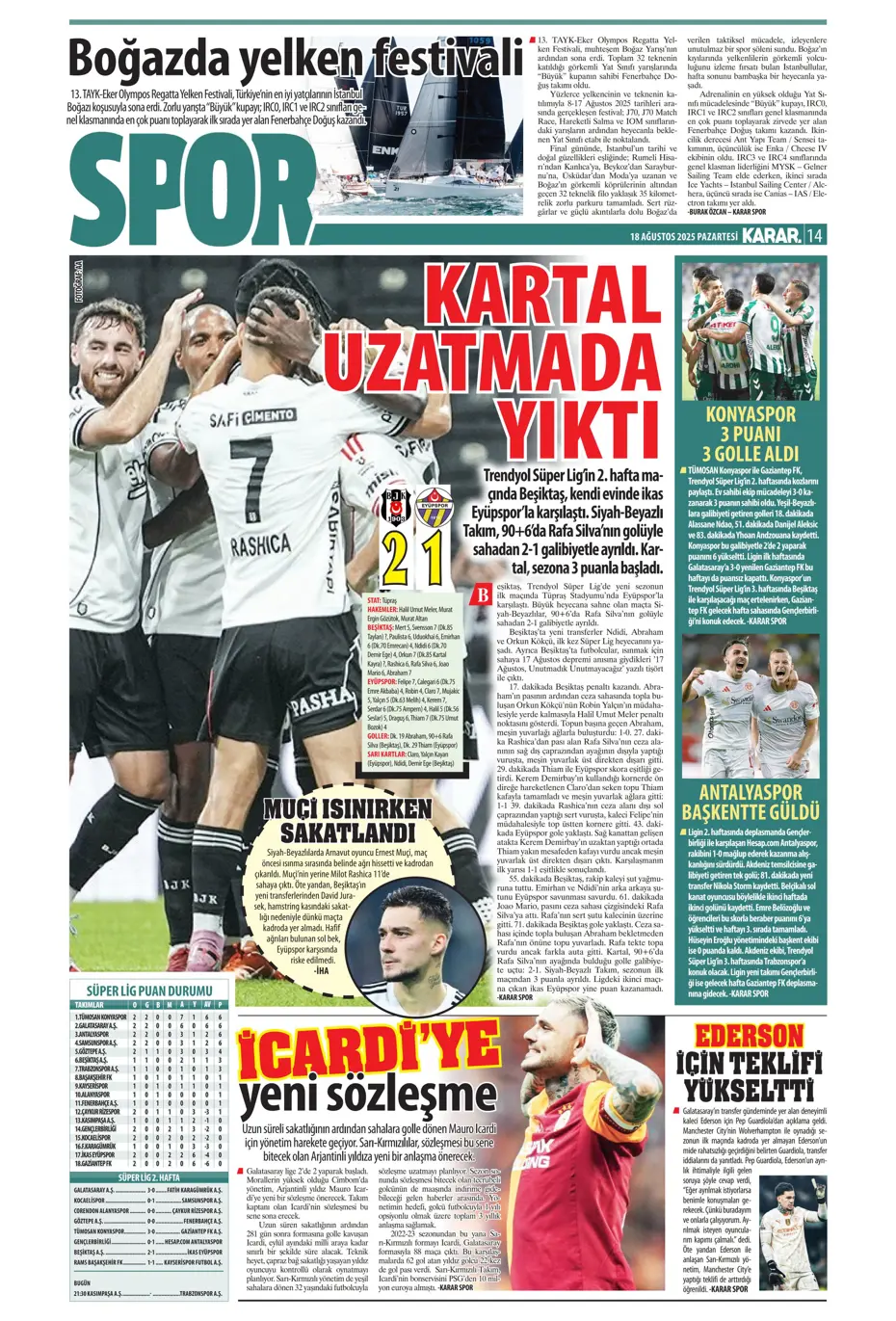 "Galatasaray'dan Antony bombası" | Sporun manşetleri - 18