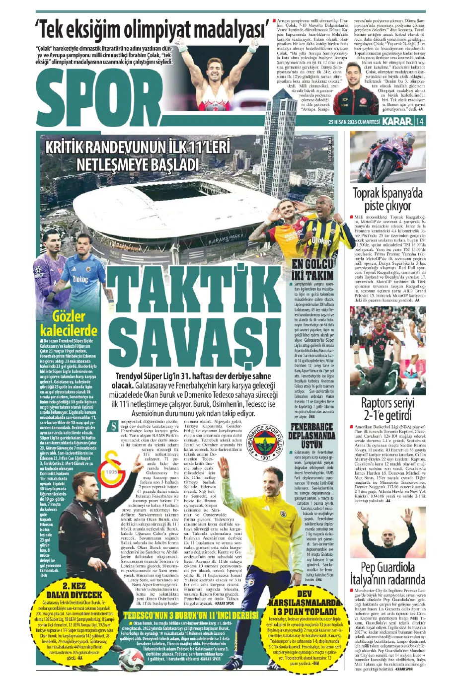 "Orkun Kökçü için 60 milyon euroyu gözden çıkardılar" | Sporun manşetleri - 20