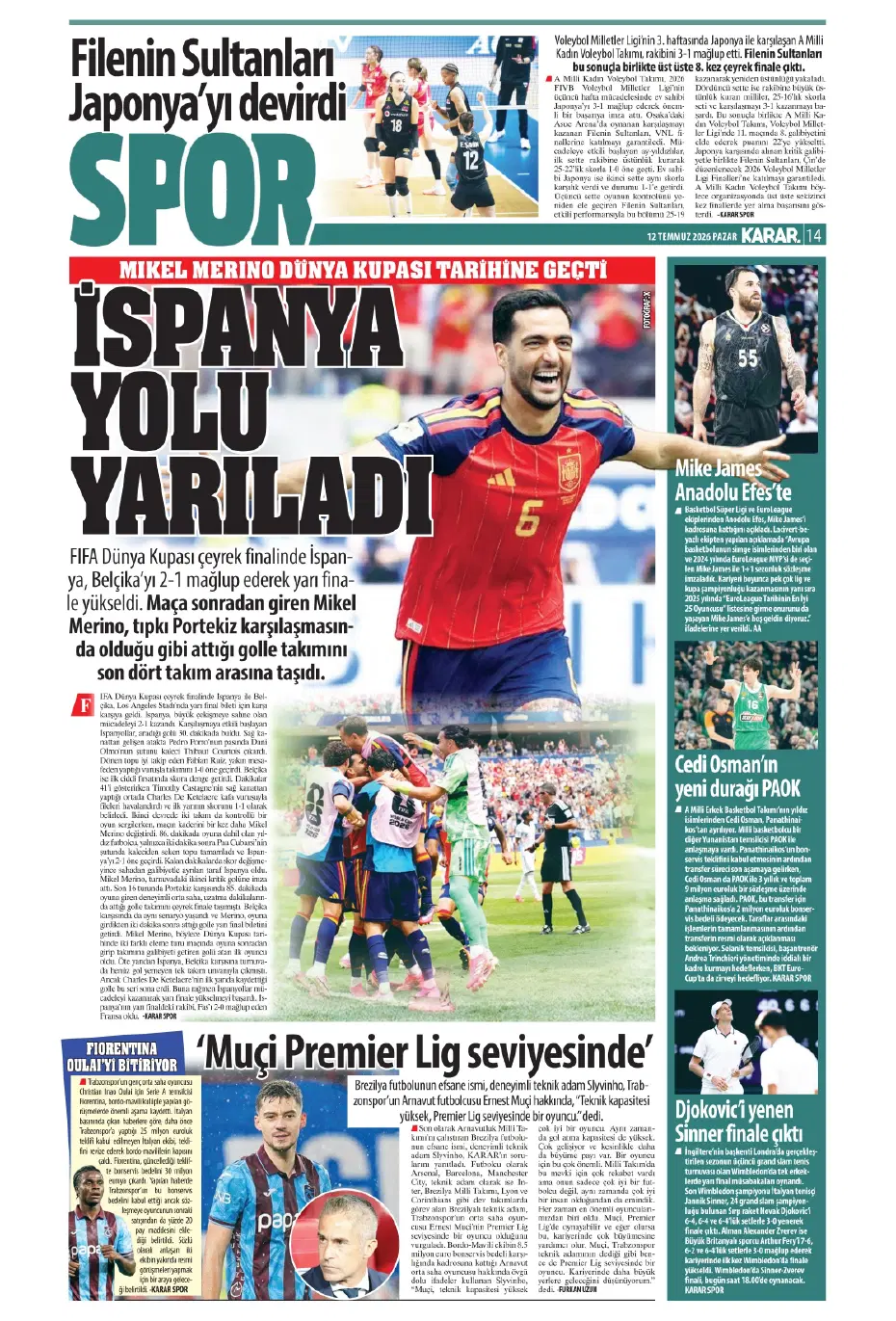 Galatasaray'a 50 milyon euroluk yıldız! İlk görüşme gerçekleşti | Sporun manşetleri - 23