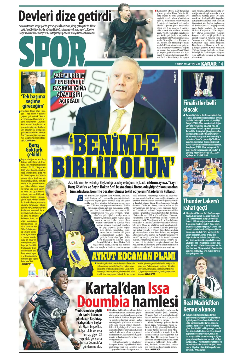 İşte Hakan Safi'nin teknik direktör adayları | Sporun manşetleri  - 29