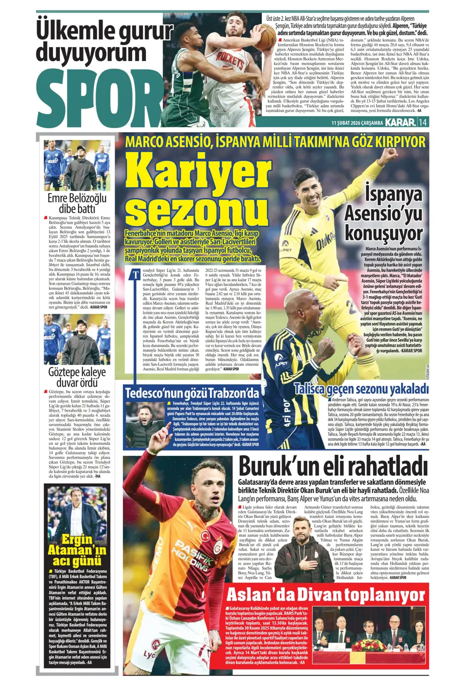 "Lemina ve Icardi için Galatasaray'dan kesin karar çıktı" | Sporun manşetleri - 25 "Lemina ve Icardi için Galatasaray'dan kesin karar çıktı" | Sporun manşetleri - 25