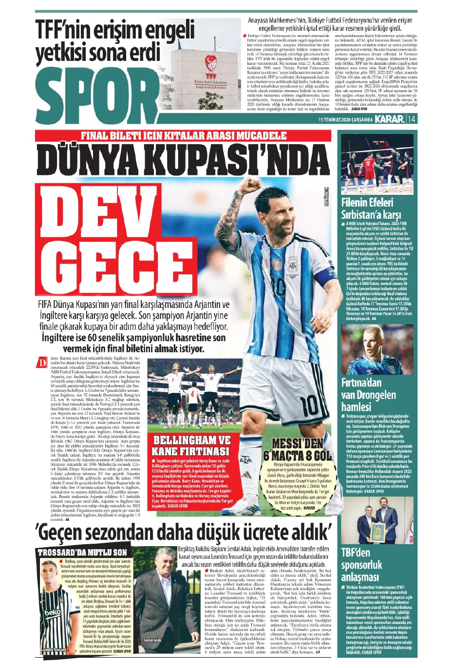 "Sıra geldi Rashford'a" | Sporun manşetleri - 18