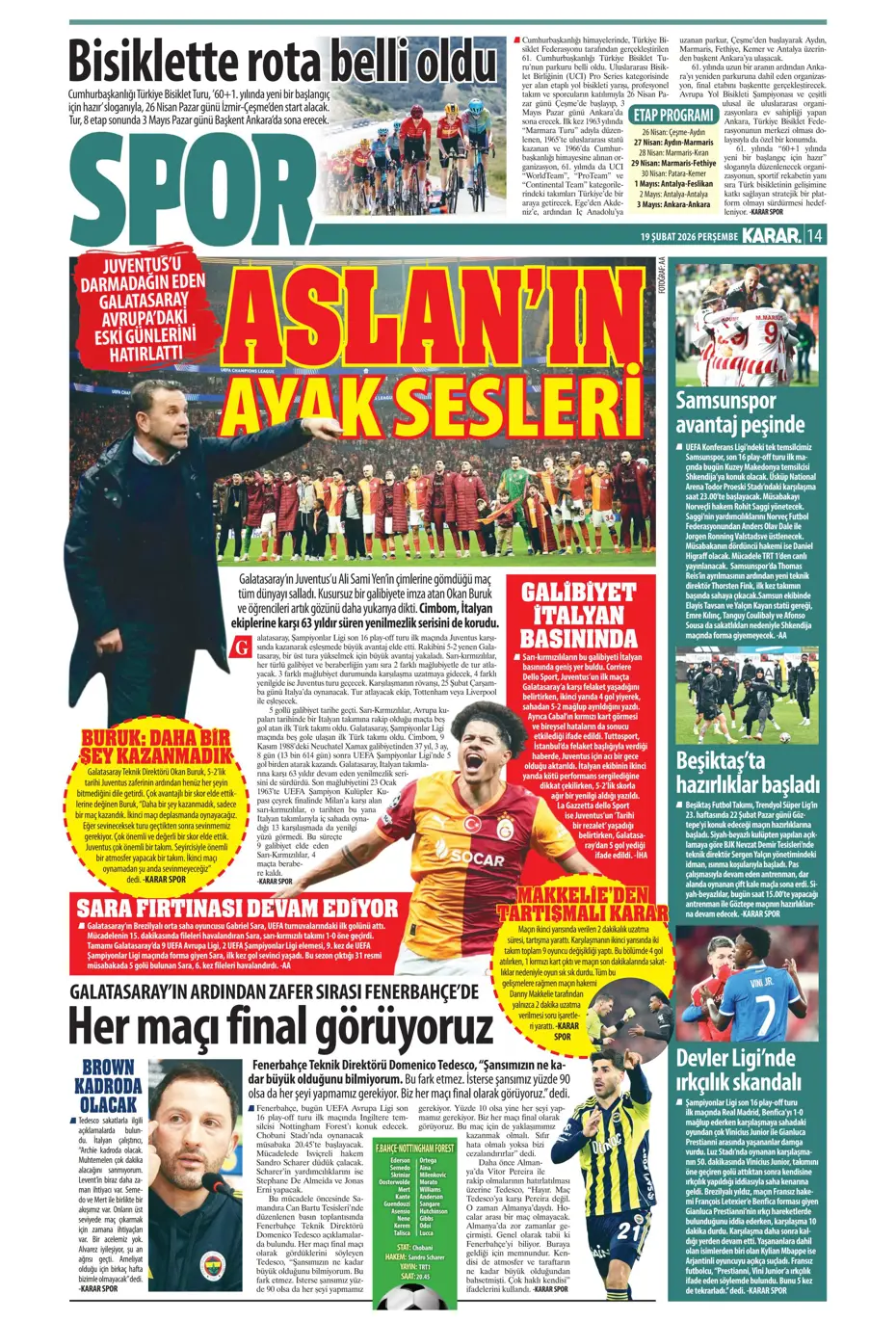 "Napoli'den Galatasaray'a Noa Lang için görülmemiş jest" | Sporun manşetleri - 17