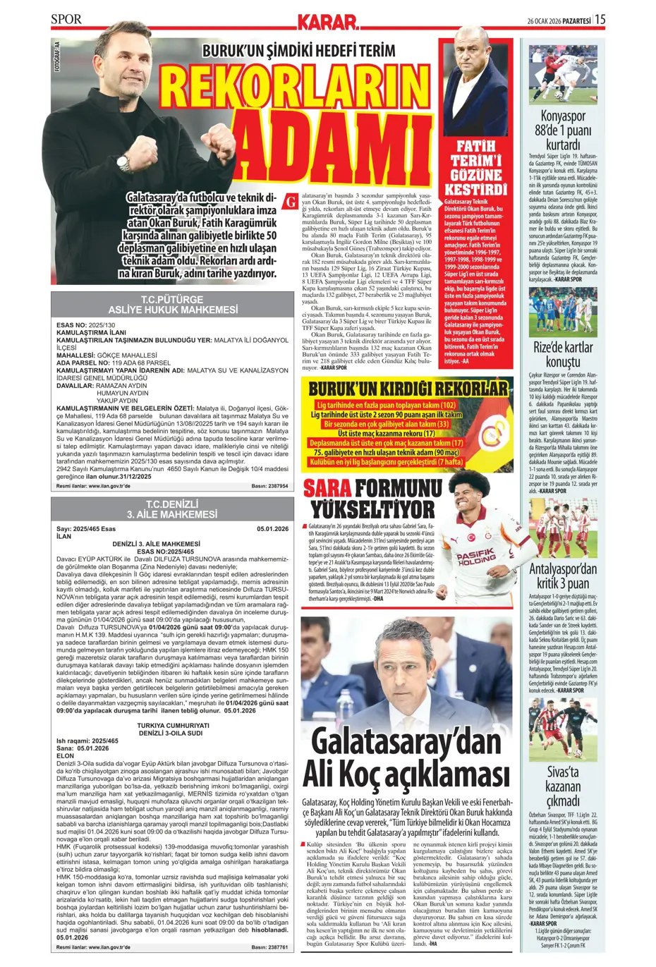 "Galatasaray'dan Icardi için bomba karar çıktı" | Sporun manşetleri - 15