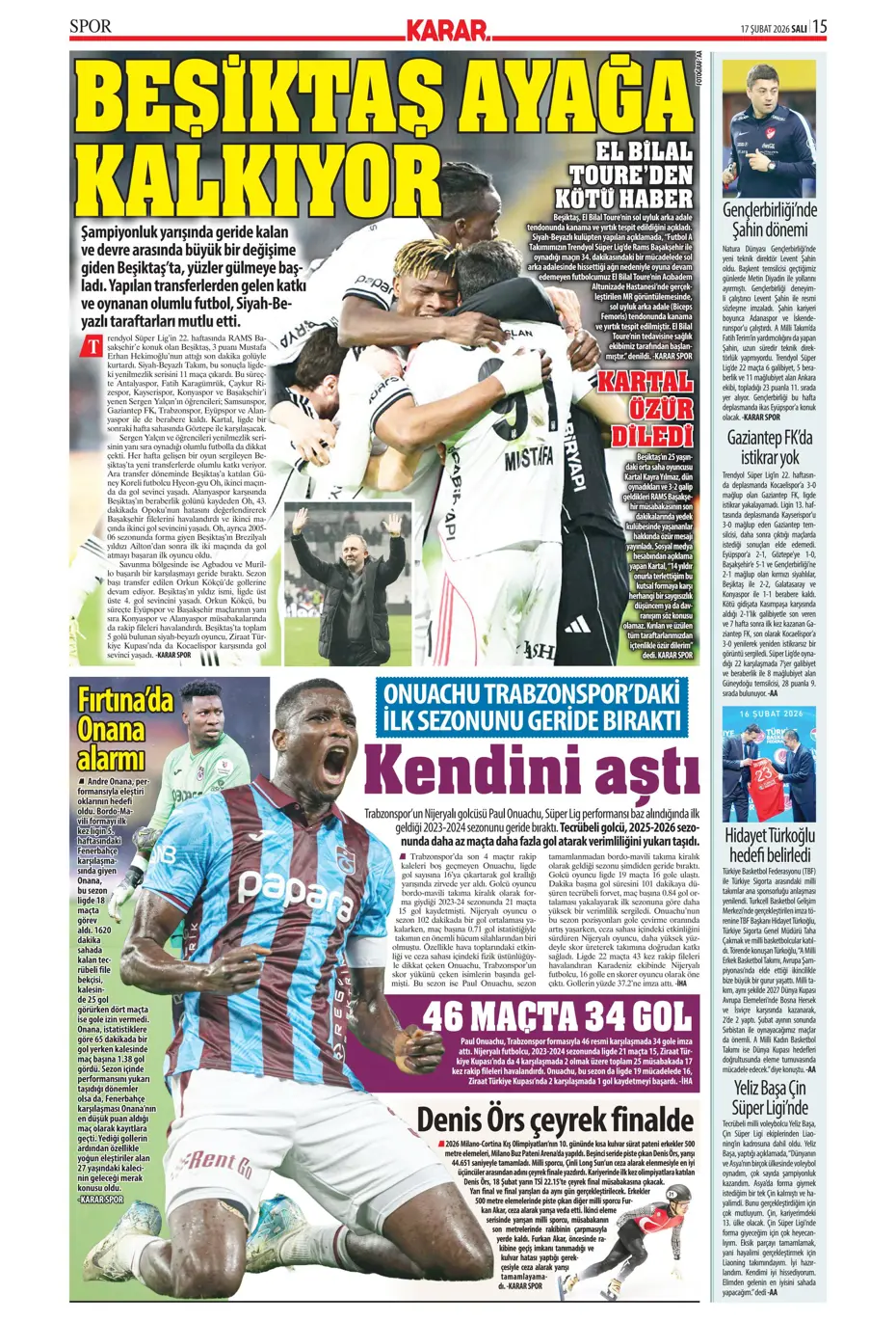 "Fenerbahçe'den Serhou Guirassy bombası! Yeni sezonun yeni golcüsü" | Sporun manşetleri - 26